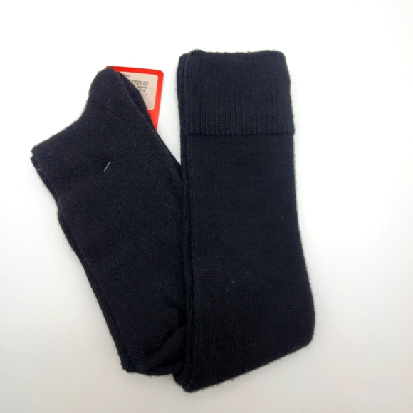 Nordstrom Accessories Cashmere Blend Knee High Socks Black